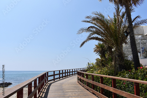 Fotografía Road near the beach