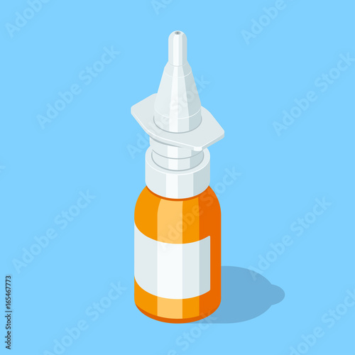 Nasal spray bottle.