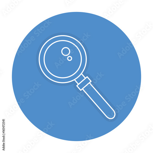 search magnifying glass icon vector illustration design