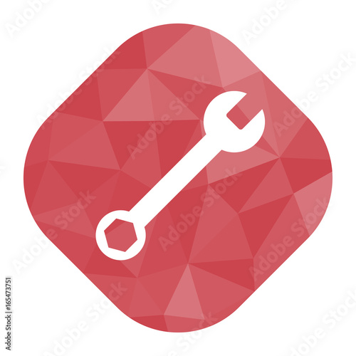 geometrischer Icon - Maulschlüssel