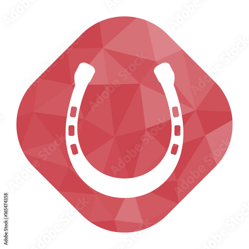 geometrischer Icon - Hufeisen
