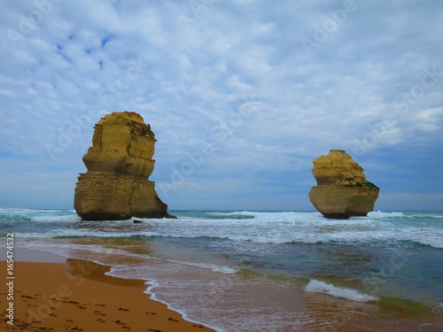 Two apostles on the Great Ocean Road