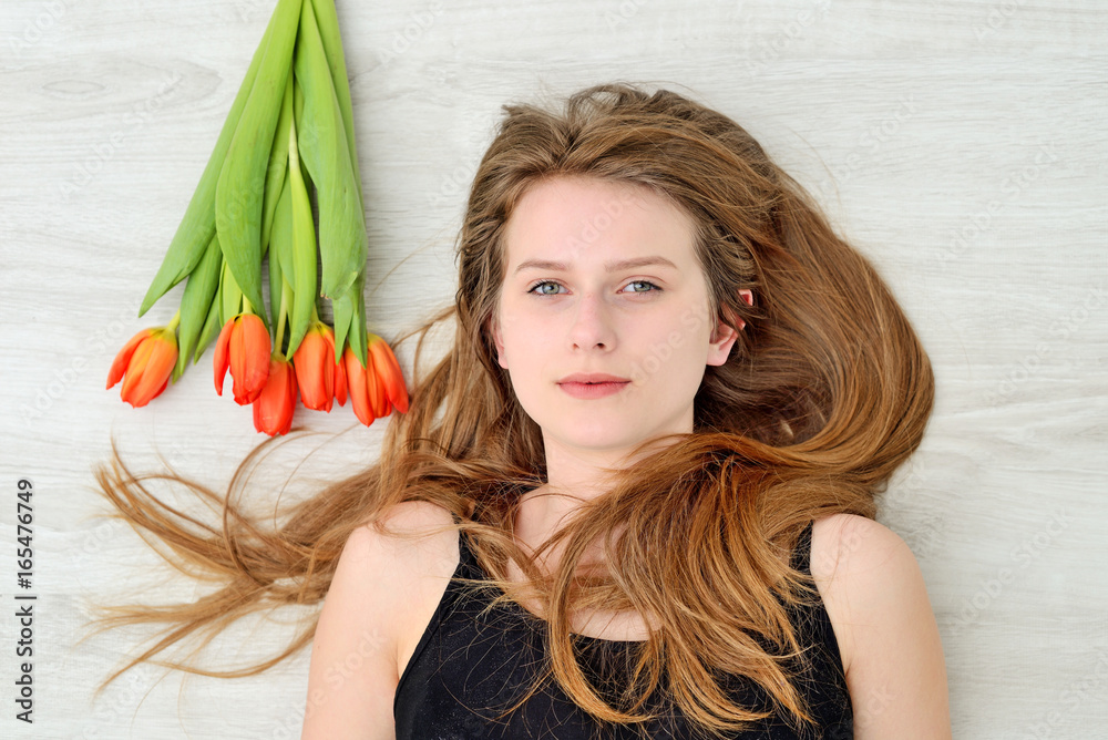 Obraz premium Young girl.