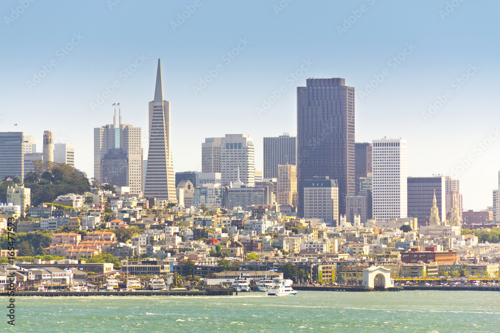 Naklejka premium San Francisco Bay