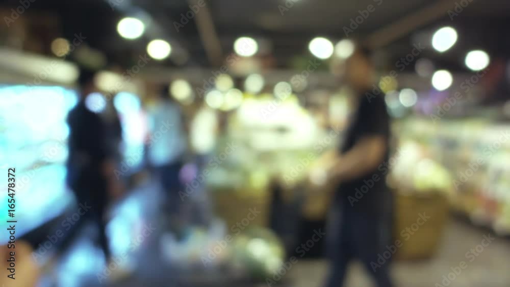fresh mart shopping 4K stock video fresh mart shopping 4K stock video