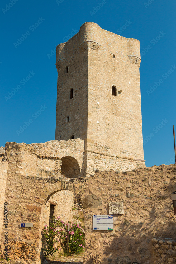 Mourtzinos tower in Kardamyli, Mani, Greece Mourtzinos tower in Kardamyli, Mani, Greece