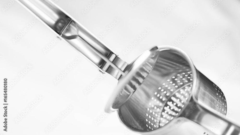 Foto Black and white kitchen utensils