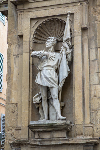 Photography Statue of Michele di Lando in Florence, Italy
