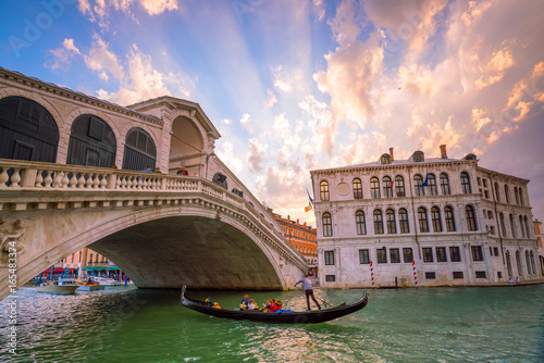 Rialto Bridge in Venice, Italy