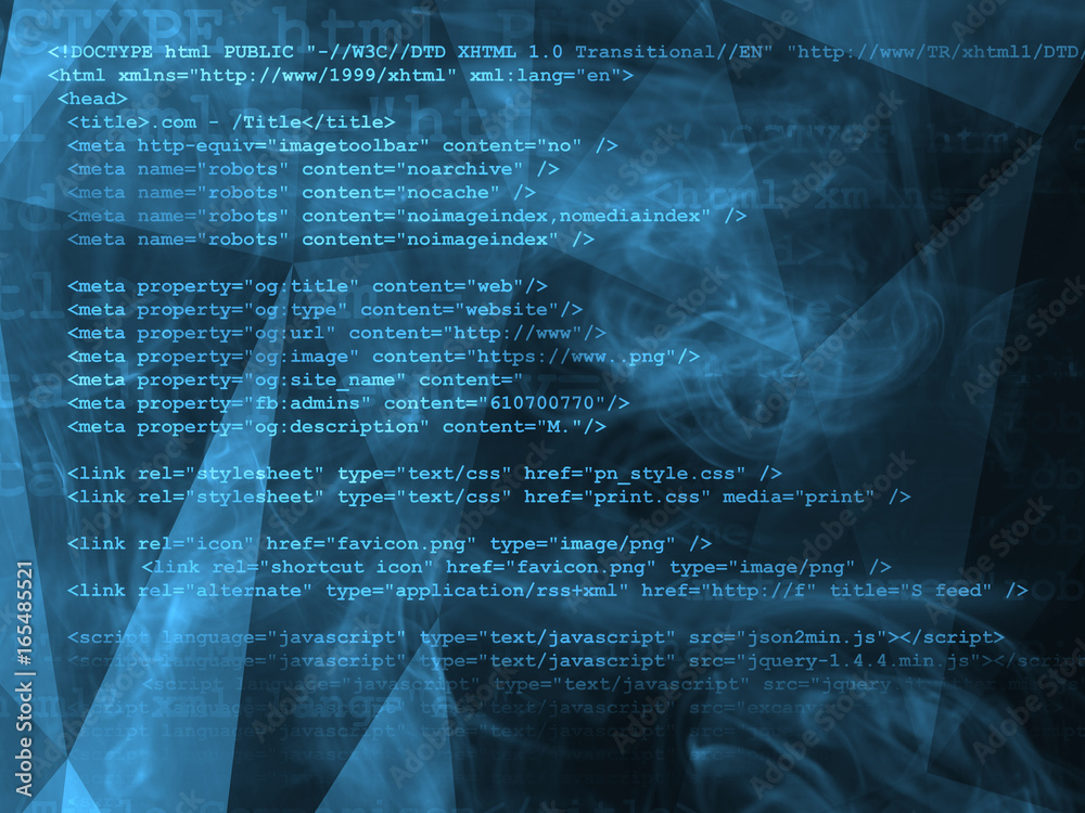 Source code technology background Stock Photo | Adobe Stock