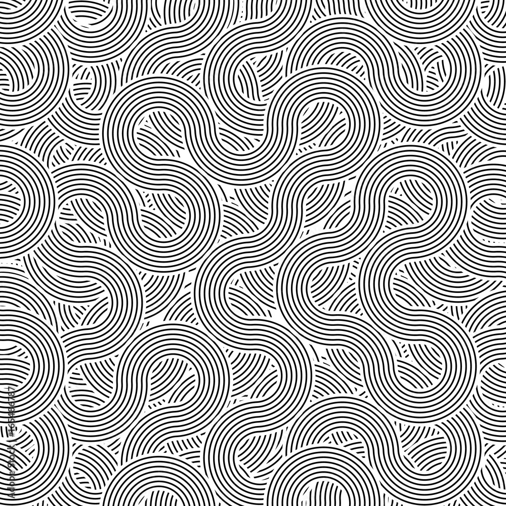Vector seamless background from geometric pattern