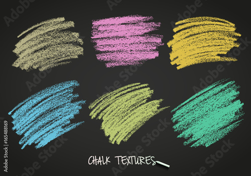 Textures strokes of chalk and charcoal. Pastel colors brushes. High resolution image. Expressive grunge template. Designed for registration of various design projects: posters, banners. Stock vector.