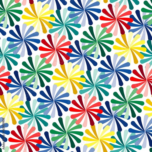 Seamless vivid pattern