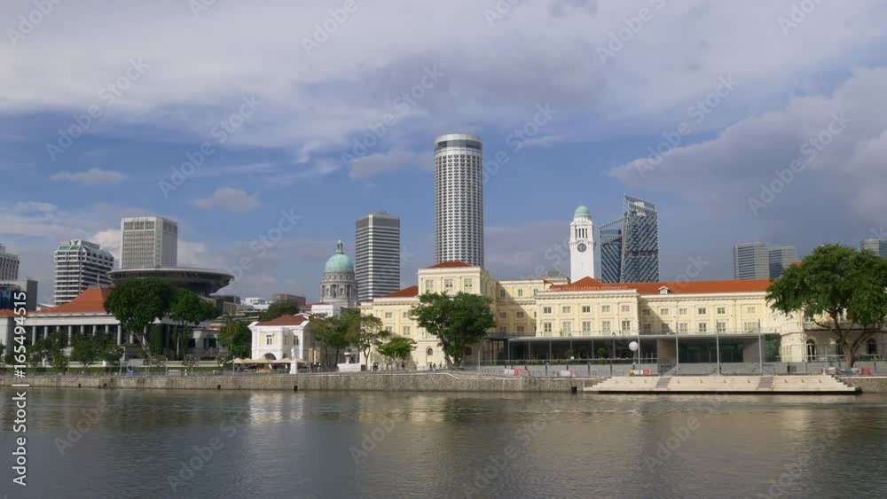 sunny day singapore city famous museum bay panorama 4k
sunny day singapore city famous museum bay panorama 4k