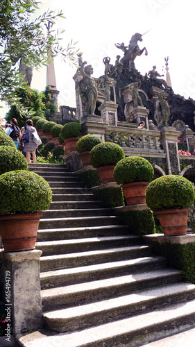 Isola Bella der Borromäischen Inseln im Lago Maggiore in Italien photo