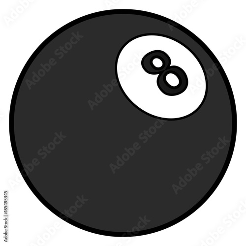 Isolated billiard ball