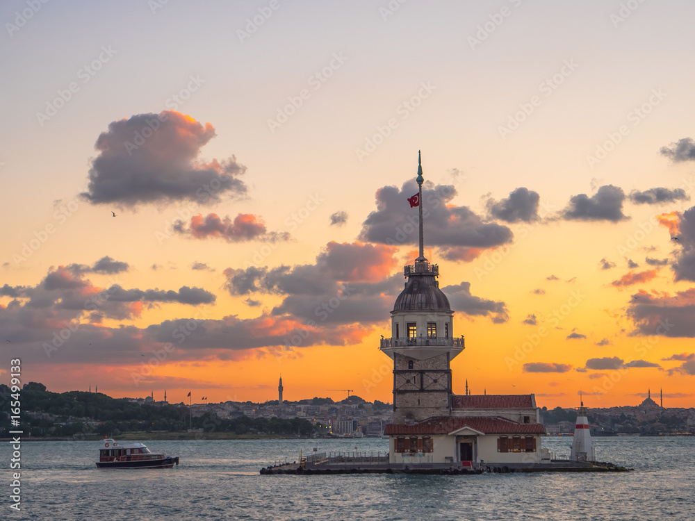 Sunset at the Maiden's Tower