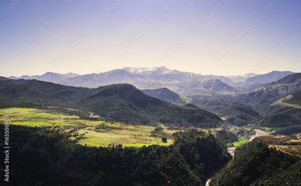 Fototapeta premium Atlas Mountain Haze