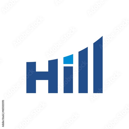 hill logo vector.