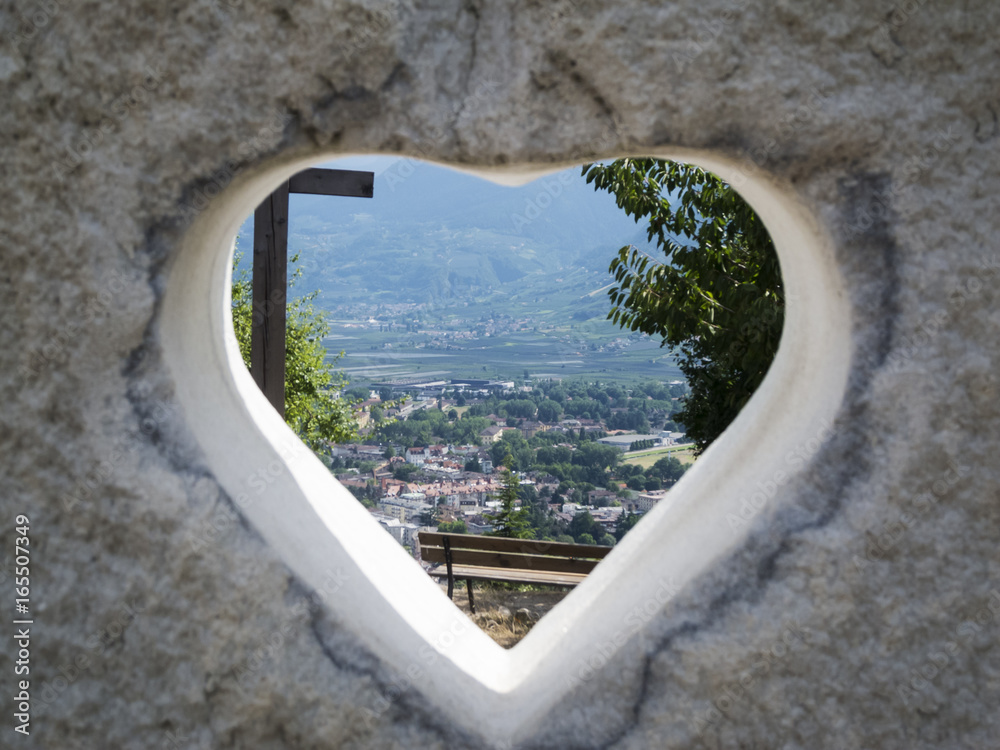 Fototapeta premium Merano in the heart of stone