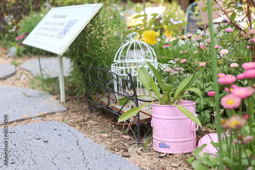 Small garden small cage