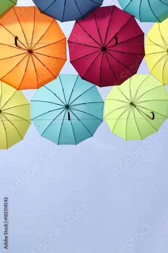 Floating umbrellas