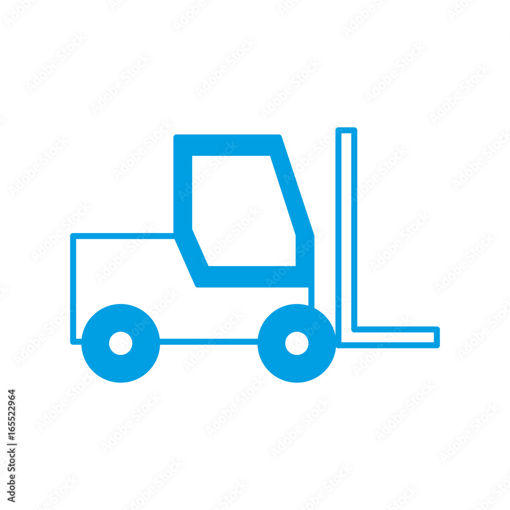 forklift truck icon