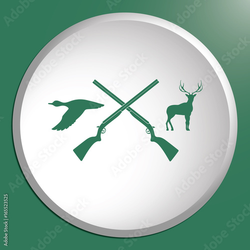 Hunting club logo icon