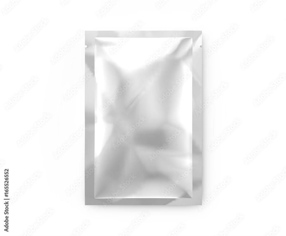 Facial mask package mockup Facial mask package mockup