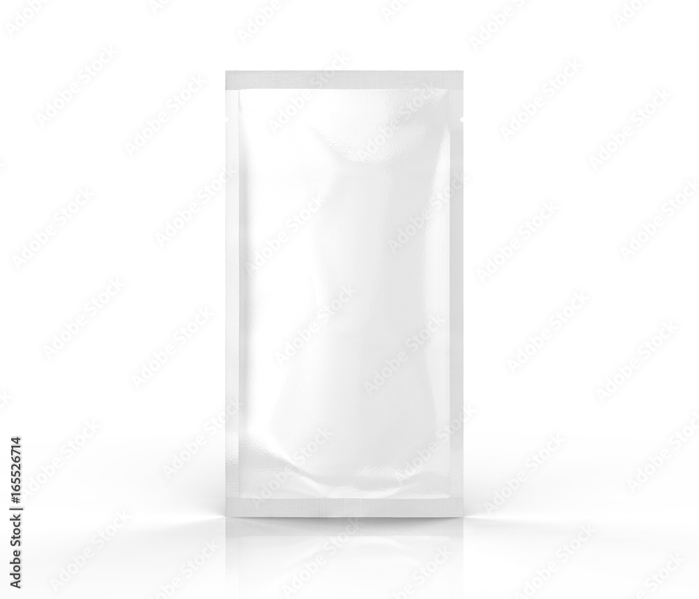 Facial mask package mockup Facial mask package mockup