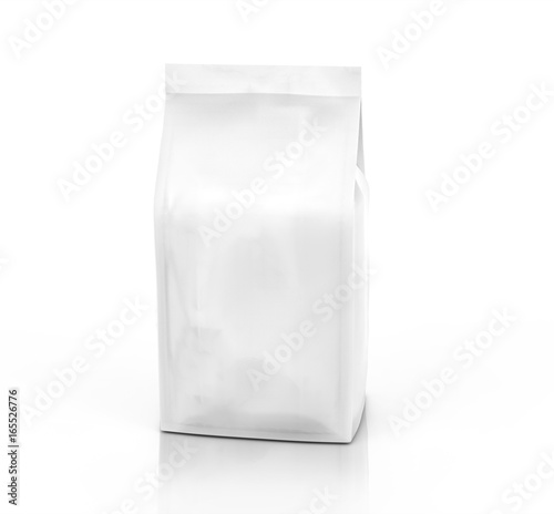 Coffee bean package mockup