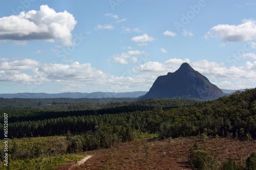 Volcanic plug Beerwah in Glass House Mountains
