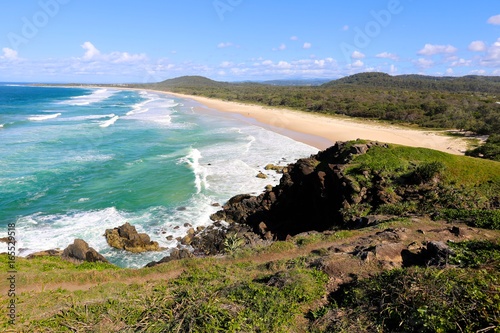 Obraz na płótnie Cabarita Beach, New South Wales Australia w salonie