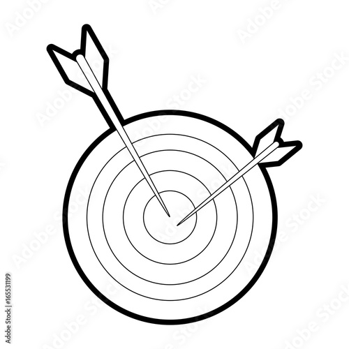 target vector illustration