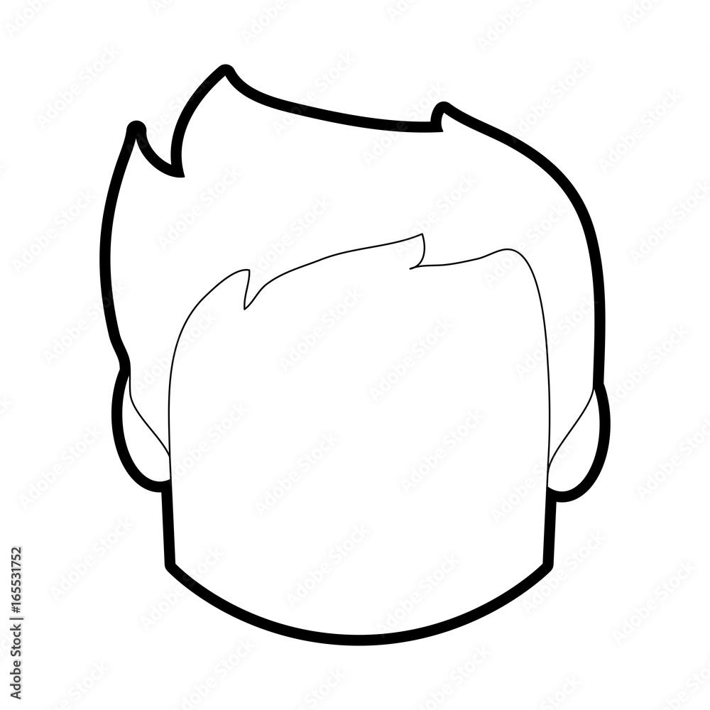 man head vector illustration man head vector illustration
