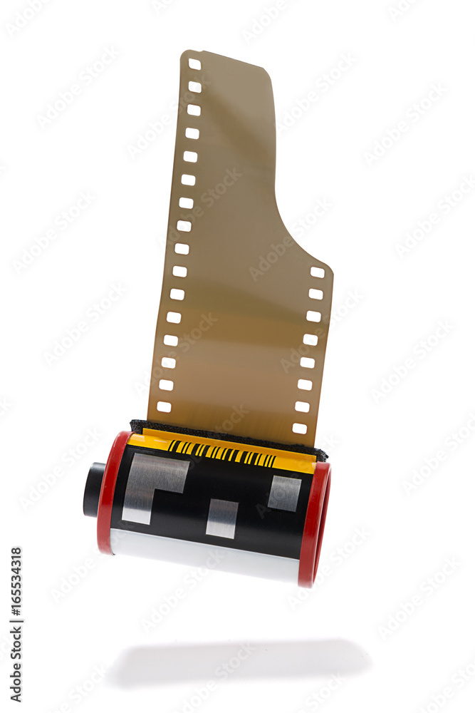 35mm Dia Positive Film Isolated    