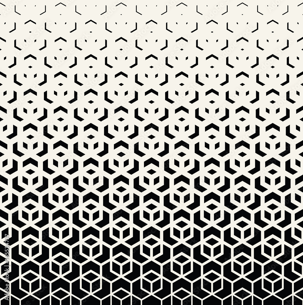 seamless geometric halftone abstract pattern background