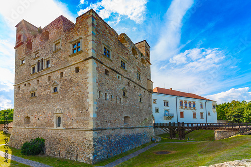 Medieval stone castle