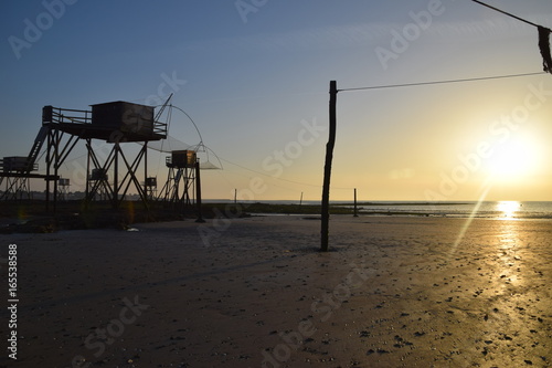 Coucher de Soleil à Tharon Plage