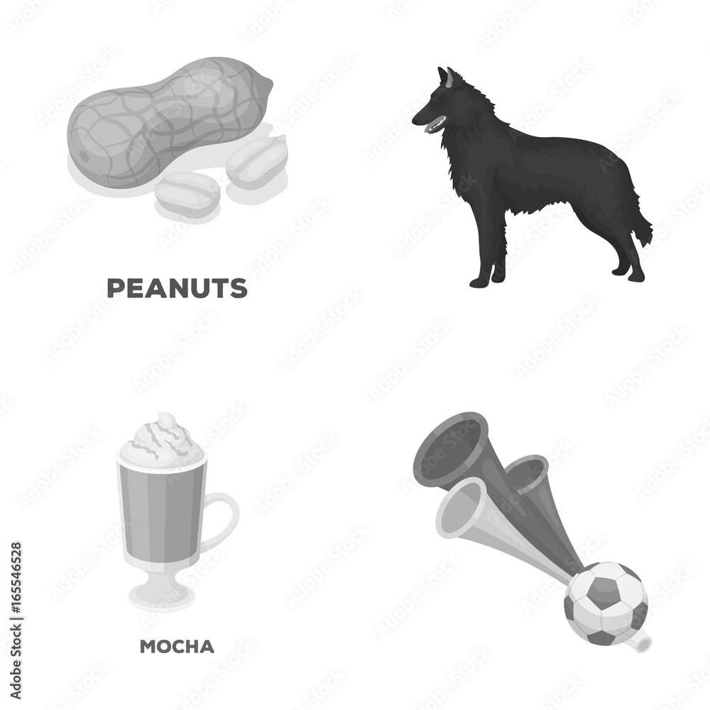 Φωτογραφία food, drink and other monochrome icon in cartoon style