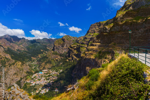 Viewpoint in mountains - Madeira Portugal