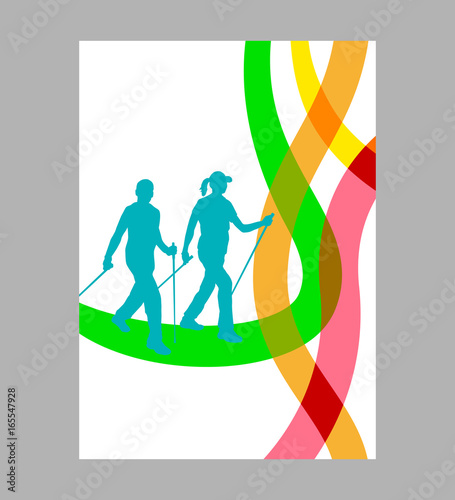 Nordic Walking - 84 - Poster