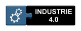 Puzzle Button zeigt Industrie 4.0