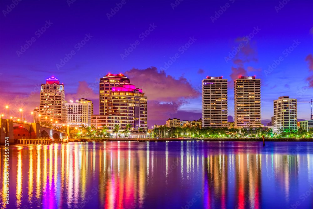 Obraz premium West Palm Beach na Florydzie