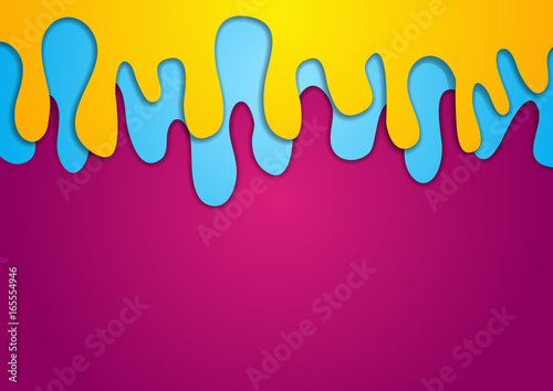 Colorful abstract wavy corporate background