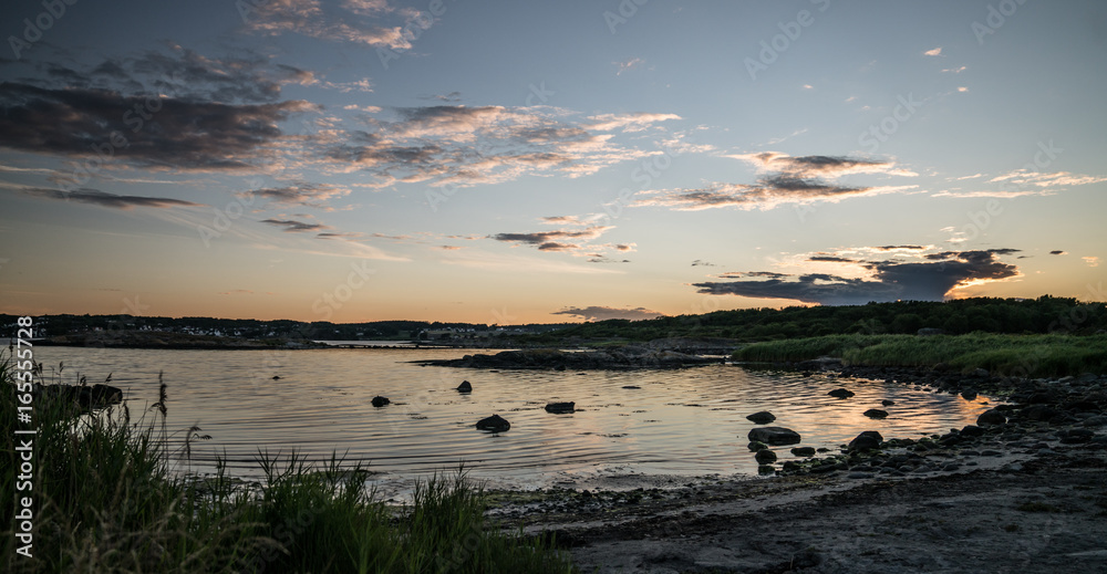 Obraz premium Nevlunghavn Area in Norway
