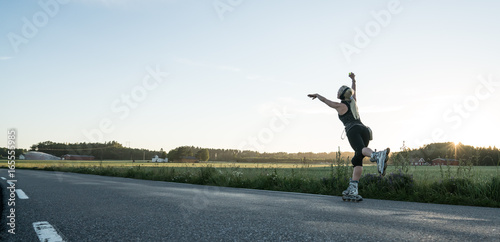Obraz na płótnie Roller Girl