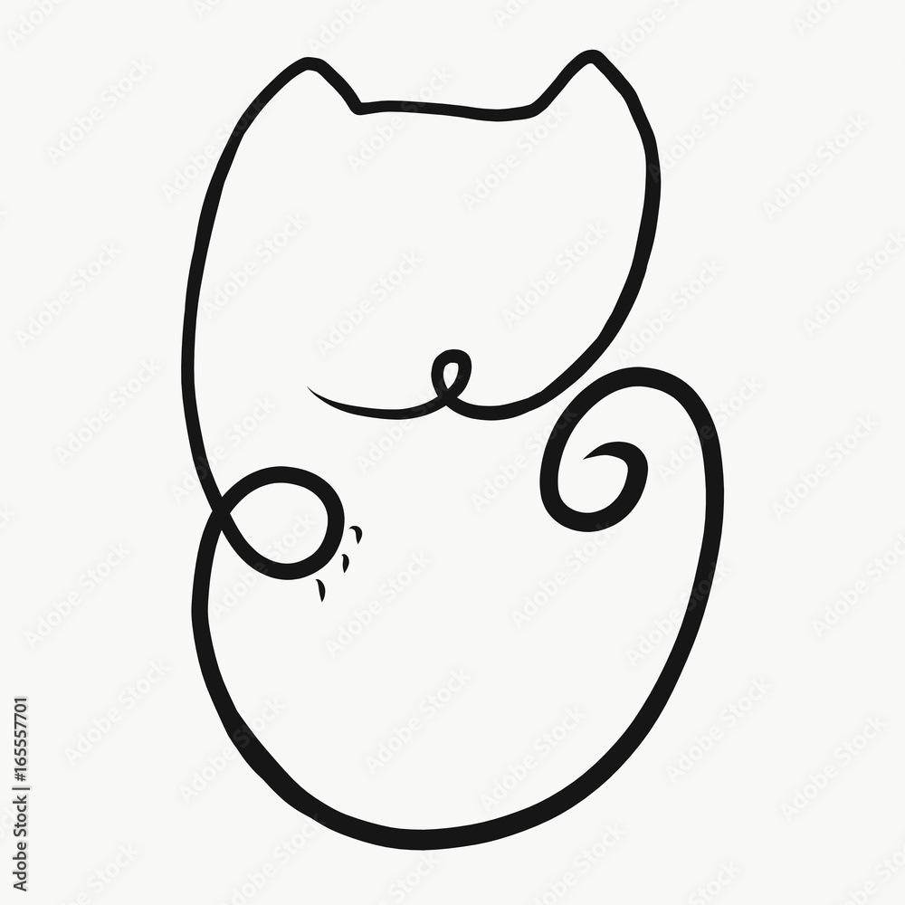 abstract cat abstract cat