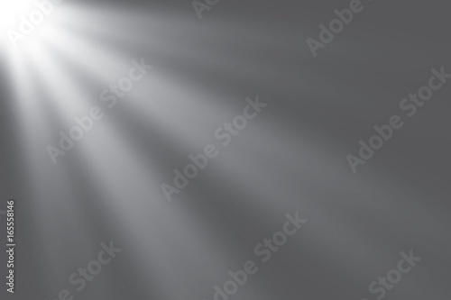 Scene illumination, transparent effects on a plaid dark background. Bright lighting with spotlights.