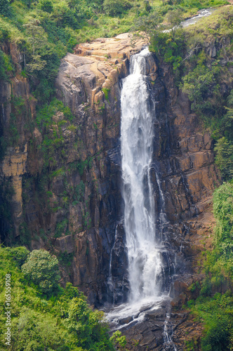 Devon waterfall in Nuwara-eliya  Sri Lanka